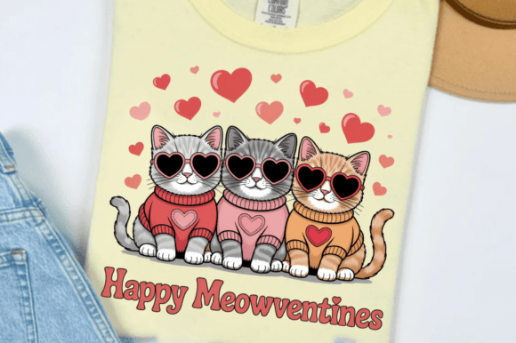 Download Valentine Cute Cat PNG, Valentine Heart - Cute Collection