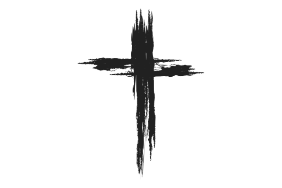 Download Grunge Cross in Brush Stroke Style. Arti - Premium Bundle