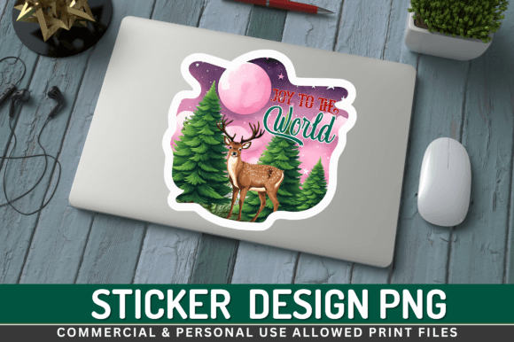 Download Joy to the World Sticker Design - Sticker Collection