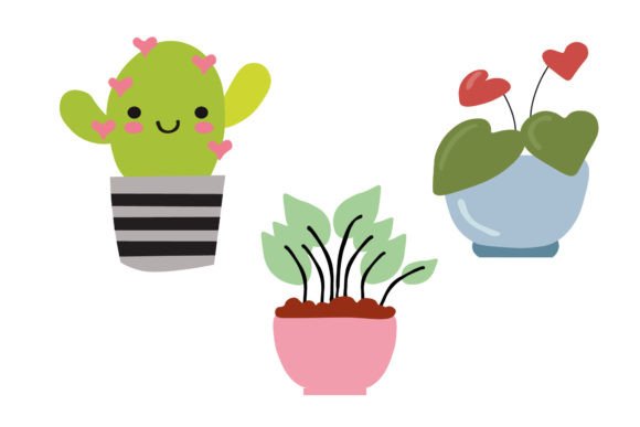Download Cute Love Cactus Valentine Icon - Cute Collection